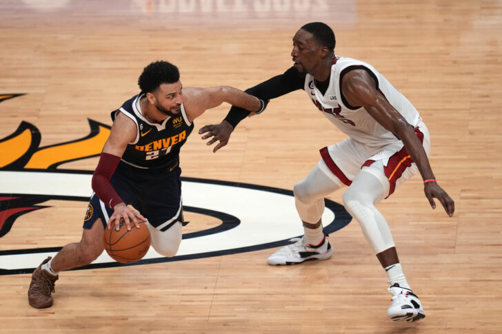 BBC Sport - NBA, 2023, Denver Nuggets v Miami Heat