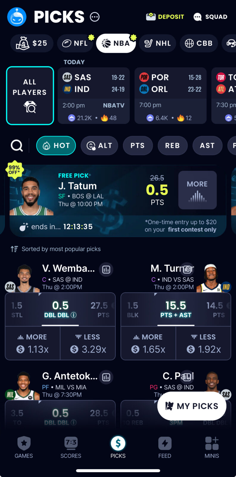 Sleeper Promo Code Free Play on Tatum iphone view